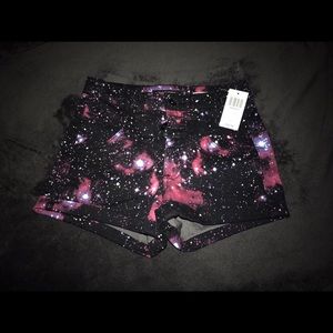 Galaxy Print Shorts